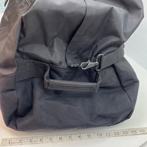L.L.Bean Black Extra Large Duffel Bag With Handles & Shoulder Strap 30"x14"x14" - Picture 10 of 11